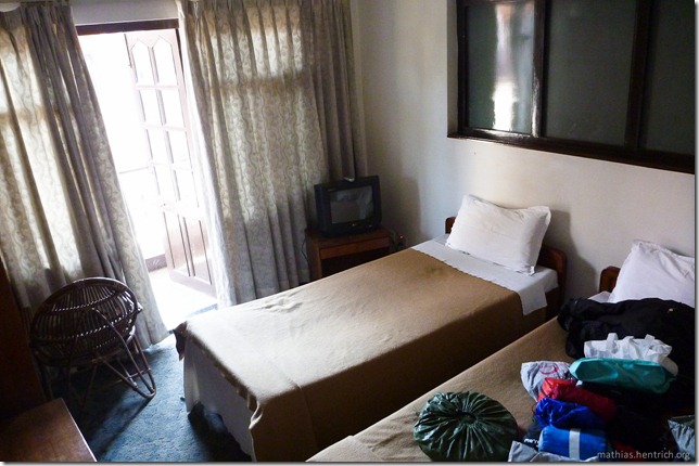 101106_P1020506_Nepal, Kathmandu, Thamel, Hotelzimmer