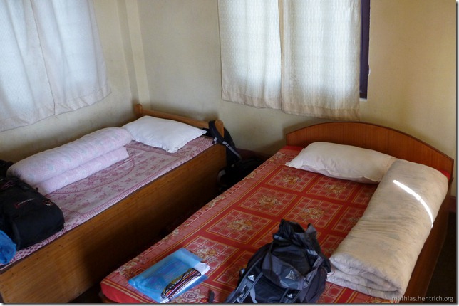 101112_P1020731_Nepal, Chitwan Nationalpark, Unterkunft, Zimmer